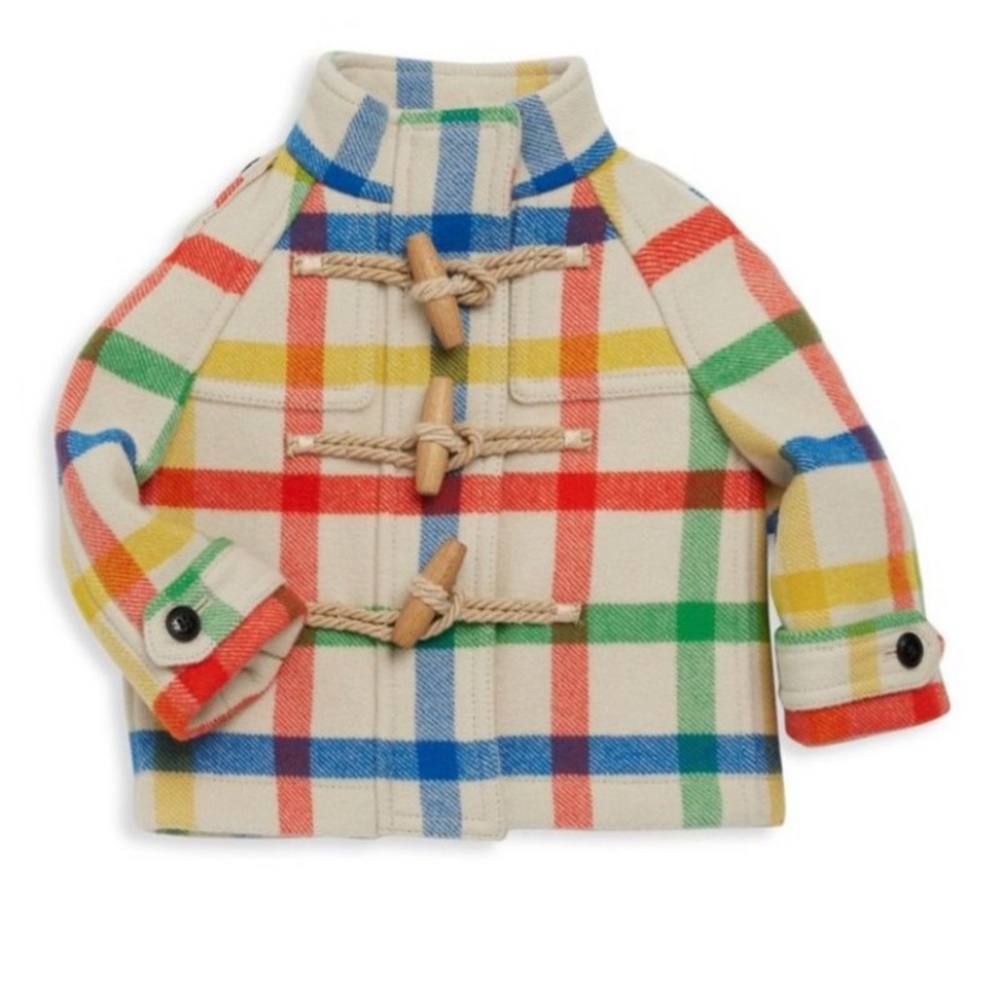 Burberry wool Rosemead duffle coat - 6 months
